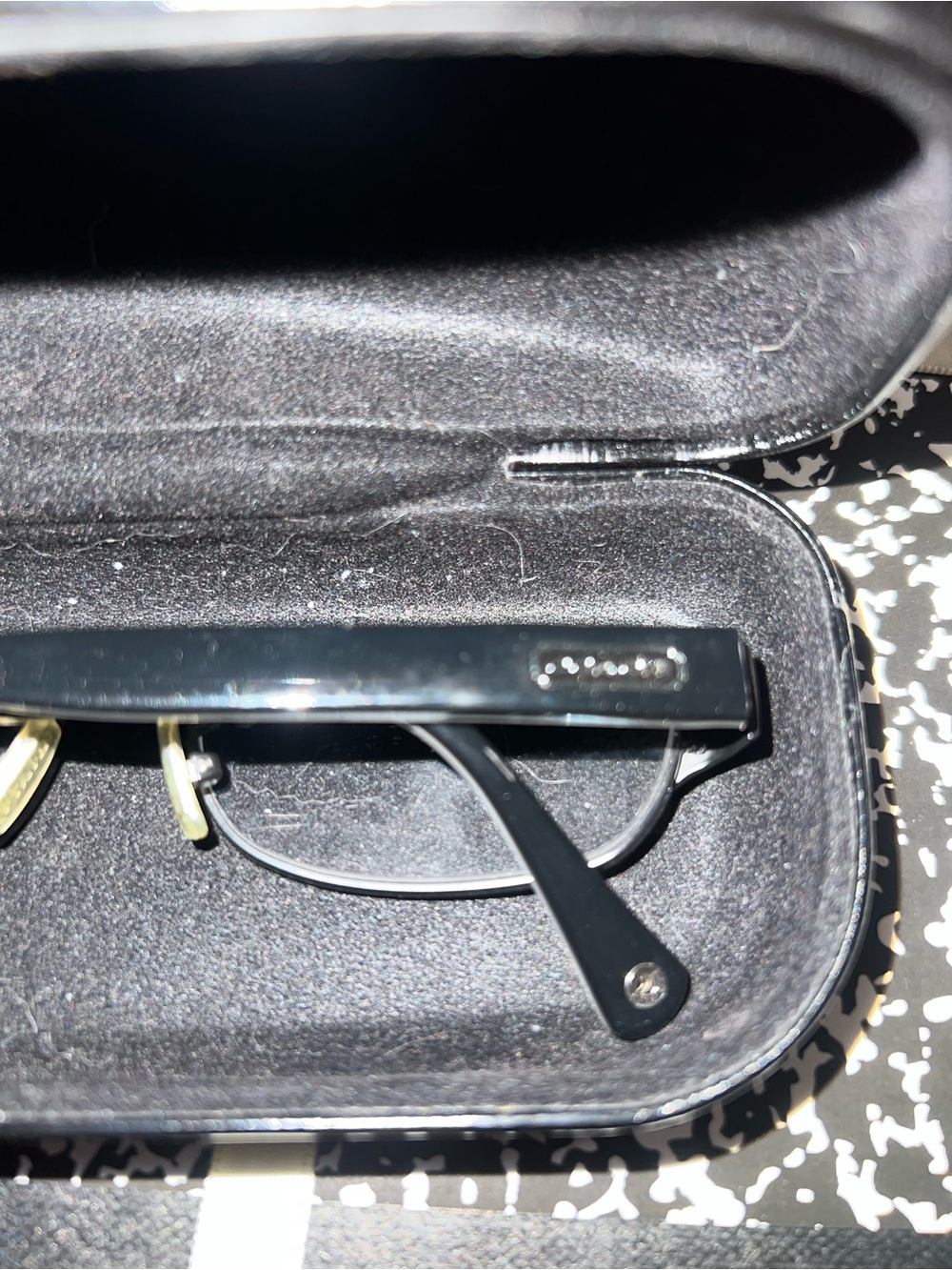 Coach monogram c rectangular eyeglass frame - Picture 2 of 5
